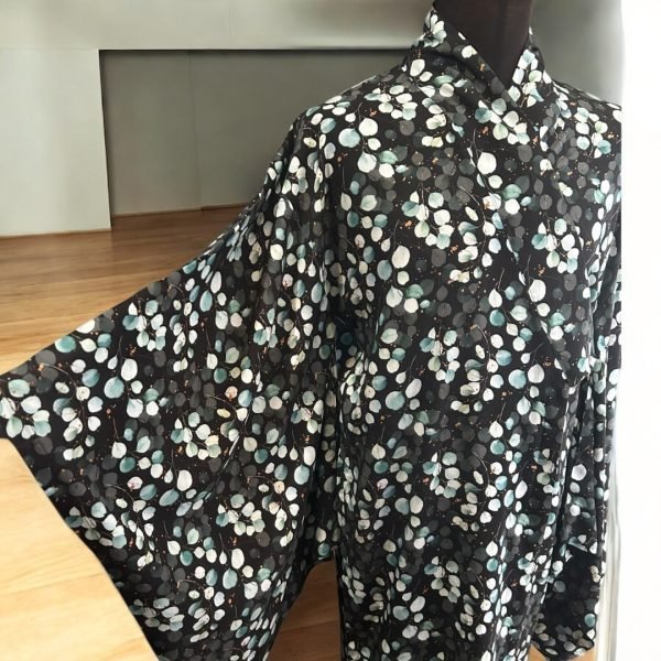 Yukata Kimono Suiryoku Kuro Thimble