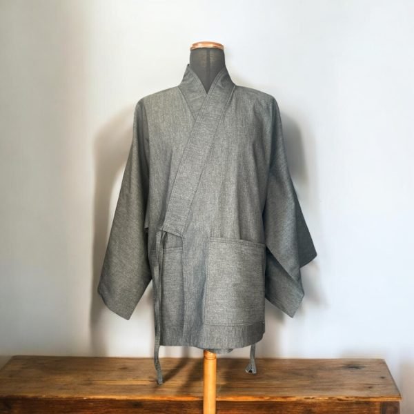Black Denim Haori Yoru Thimble