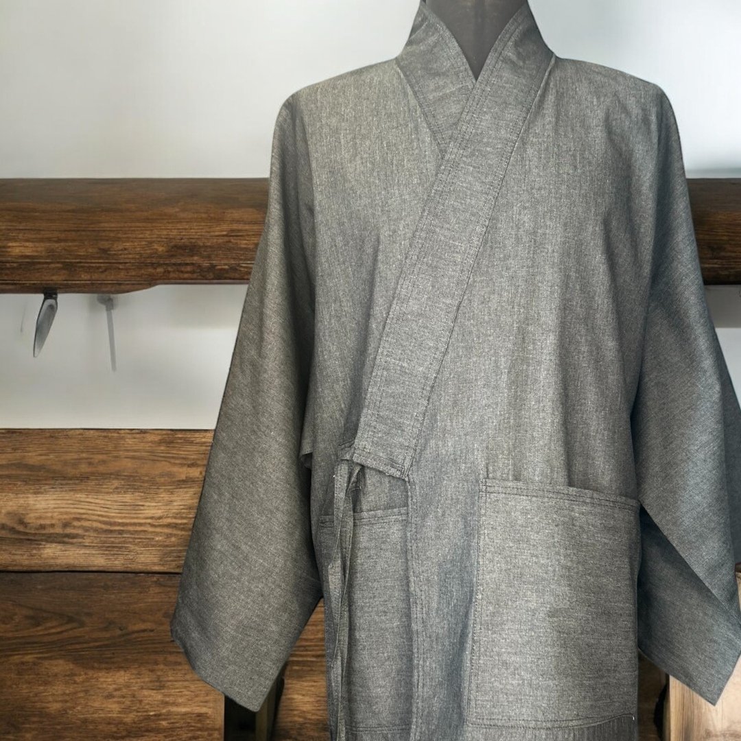 Black Denim Haori Yoru Thimble