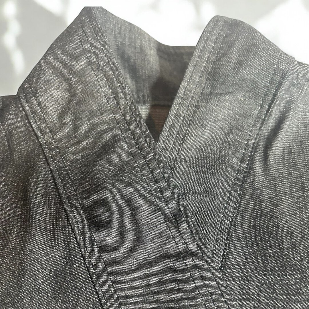 Black Denim Haori Yoru Thimble