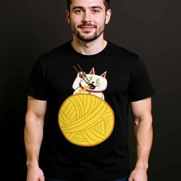 T-shirt Maneki Neko Hungry Thimble