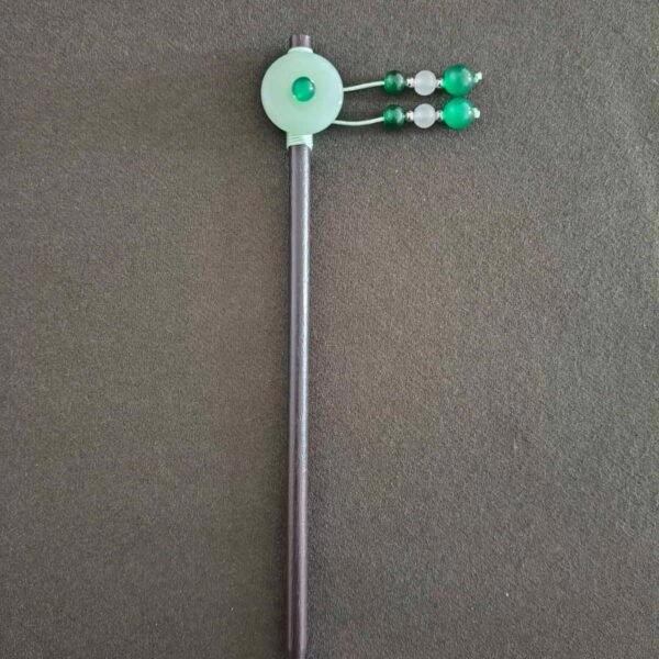 Hair Pin Light Green Thimble