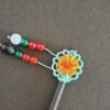 Hair Pin Light Green Rosetta Thimble